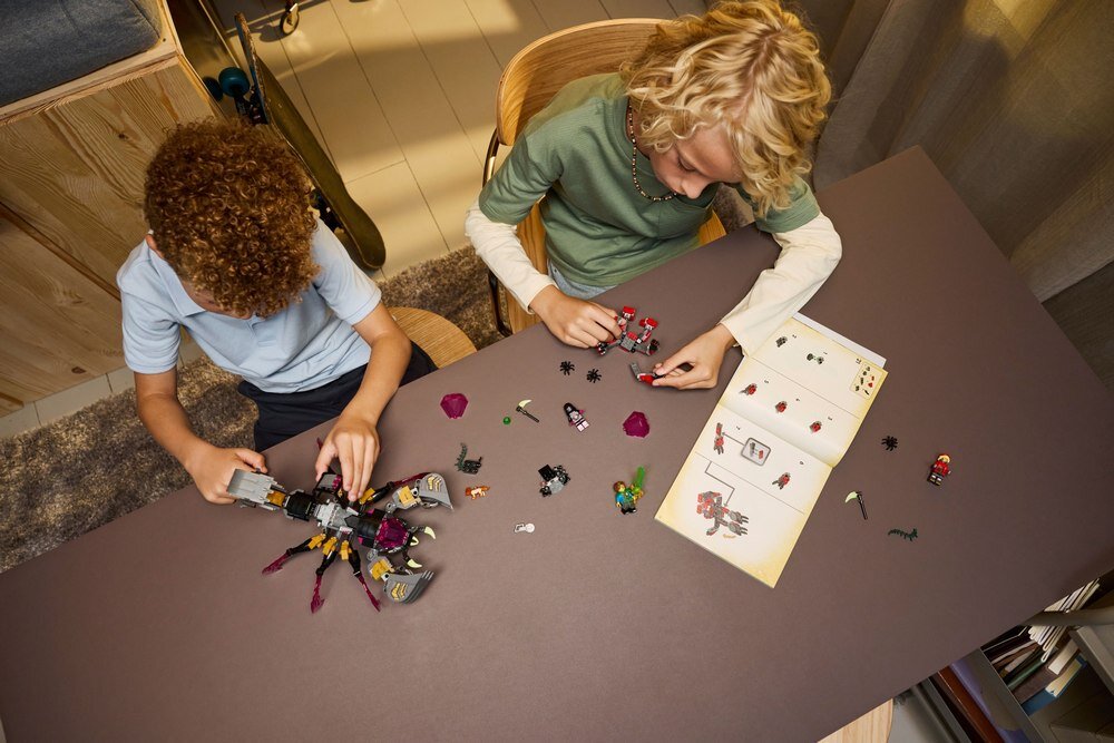 LEGO 71513 DREAMZzz Koszmarna skorpionowa koparka zdolności manualne rozwój dziecka koordynacja umiejętności wyobraźnia 
 