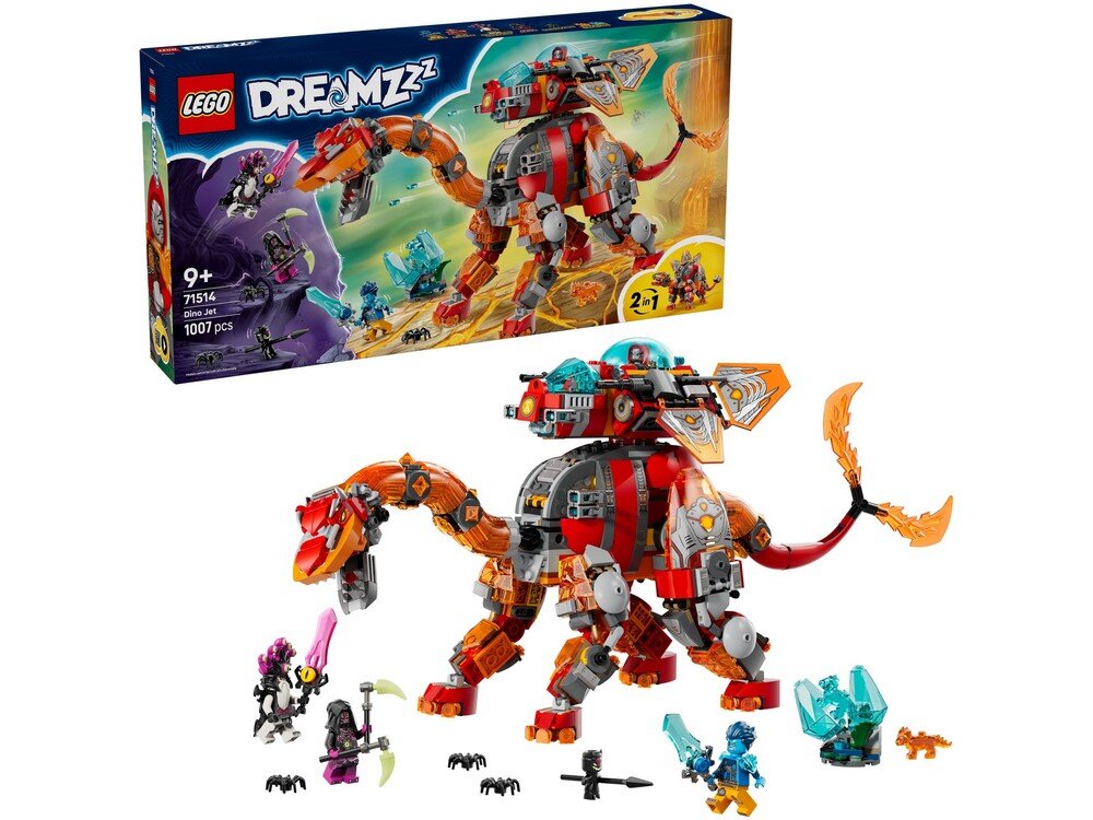 LEGO 71514 DREAMZzz Dinostatek kosmiczny Zestaw 