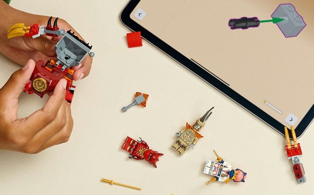 LEGO 71851 NINJAGO Smok-mech Kaia - Zestaw bitewny zdolności manualne rozwój dziecka koordynacja umiejętności wyobraźnia 
 