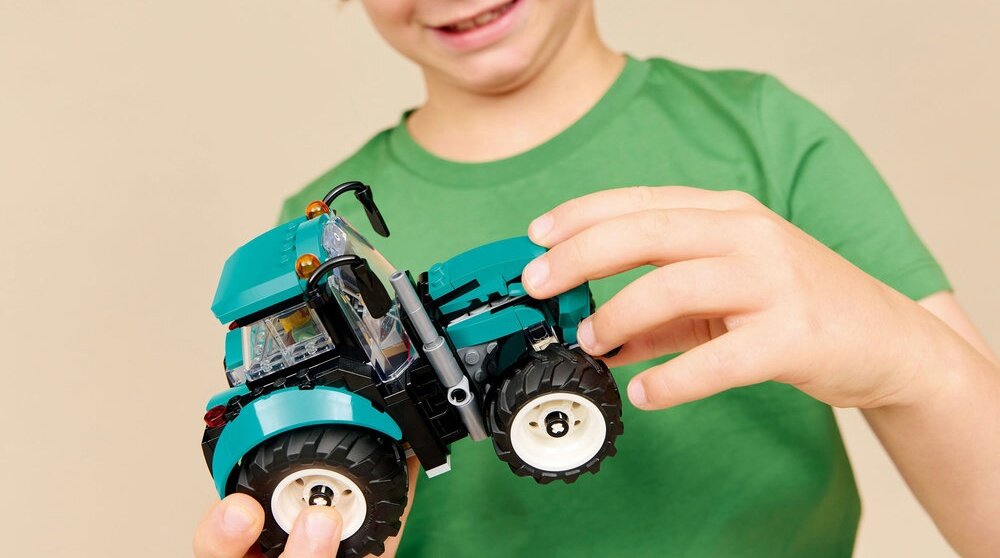 LEGO 60498 City Traktor elementy opis konstrukcji wiek
  