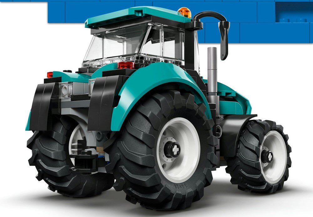 LEGO 60498 City Traktor 10 cm wysokości, 13 cm długości i 9 cm szerokości  