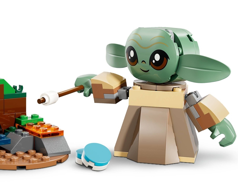 LEGO 75443 Star Wars Dom Grogu ruchoma figurka Grogu  7 cm wysokości