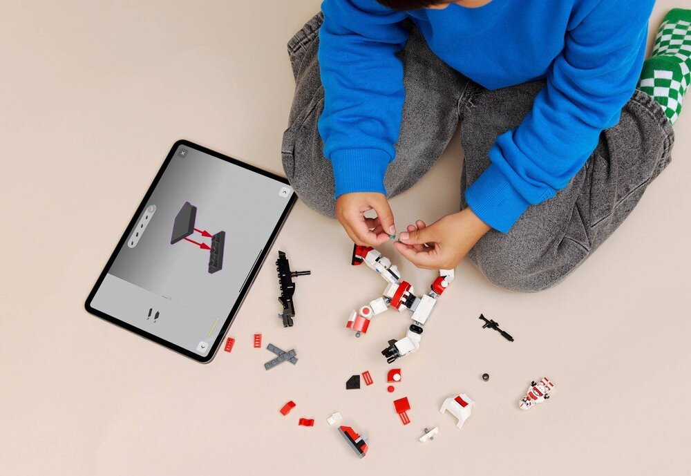 LEGO 75448 Star Wars Mech klona Shock Troopera zdolności manualne rozwój dziecka koordynacja umiejętności wyobraźnia 
 