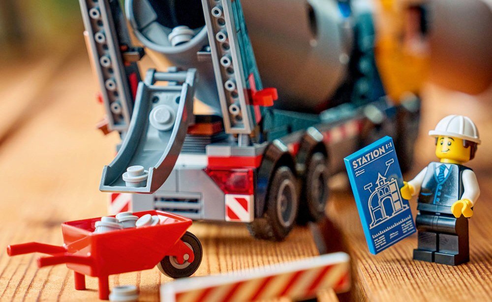 LEGO 60478 City Betoniarka Prezent seria inne zestawy  