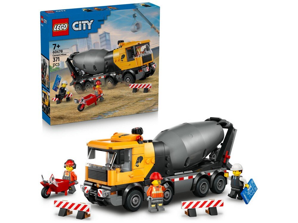LEGO 60478 City Betoniarka Zestaw 