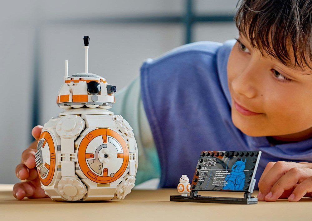 LEGO 75452 Star Wars Droid astromechaniczny BB-8 elementy opis konstrukcji wiek
 