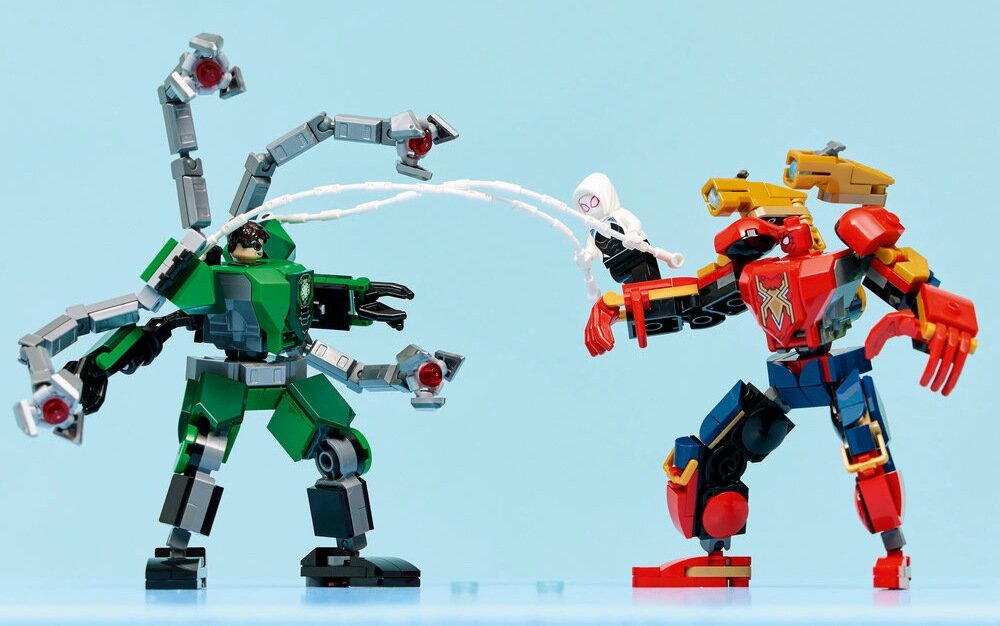 LEGO 76338 Marvel Bitwa mechów: Spider-Man kontra Doc Ock   kv lifestyle początek opisu sekcja nagłówkowa
