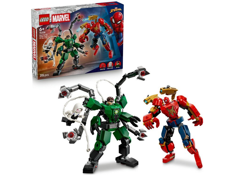 LEGO 76338 Marvel Bitwa mechów: Spider-Man kontra Doc Ock Zestaw 