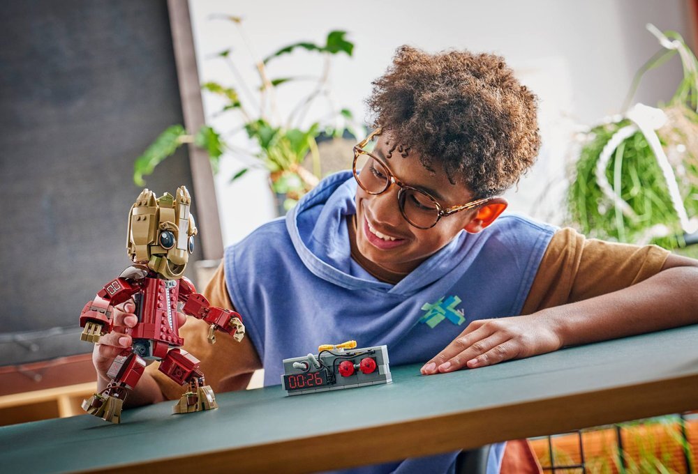 LEGO 76341 Marvel Groot w stroju Ravagera elementy opis konstrukcji wiek
 