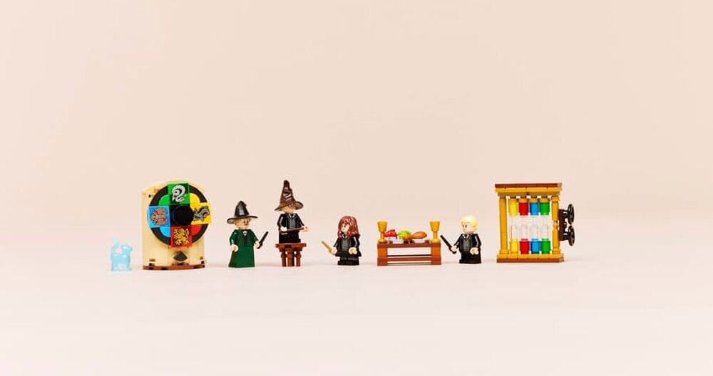 LEGO 76460 Harry Potter Zamek Hogwart: Ceremonia Przydziału   kv lifestyle początek opisu sekcja nagłówkowa