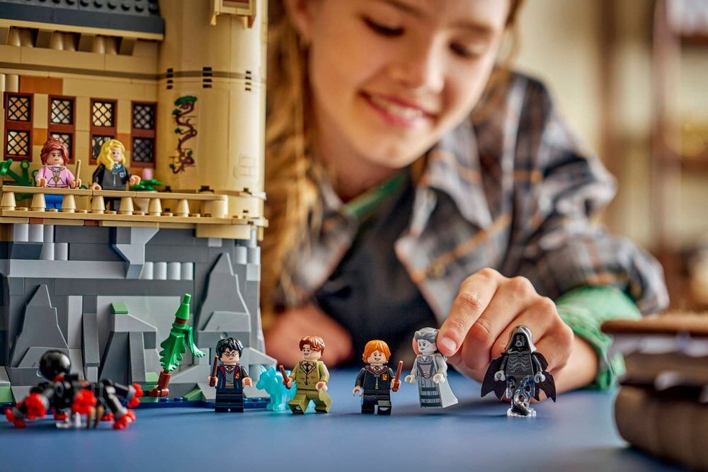 LEGO 76463 Harry Potter Zamek Hogwart: Skrzydło szpitalne 14 portretów Hogwartu 
