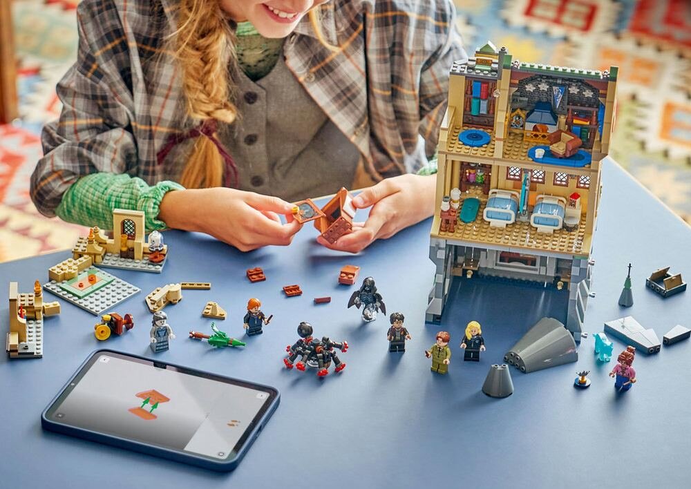 LEGO 76463 Harry Potter Zamek Hogwart: Skrzydło szpitalne zdolności manualne rozwój dziecka koordynacja umiejętności wyobraźnia 
 