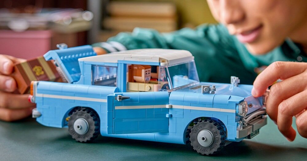 LEGO 76470 Harry Potter Zaczarowany Latający Ford Anglia  Harry Potter i Komnata Tajemnic elementy opis konstrukcji wiek
