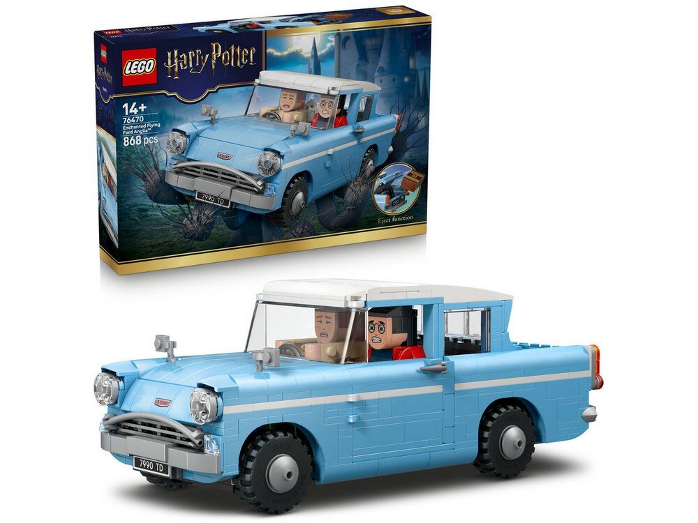 LEGO 76470 Harry Potter Zaczarowany Latający Ford Anglia Zestaw  