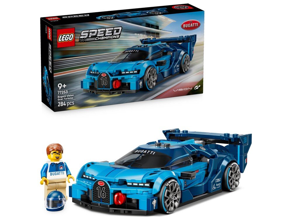 LEGO 77253 Speed Champions Hipersamochód Sportowy Bugatti Vision GT Zestaw  