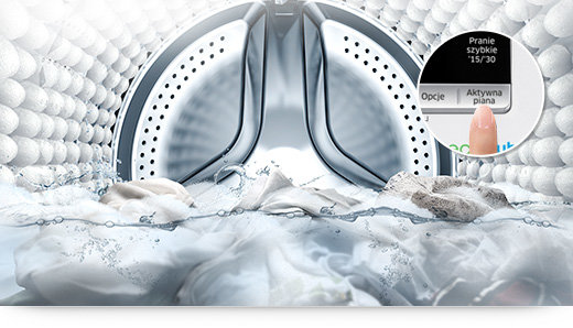 Opcja dodatkowej aktywnej piany