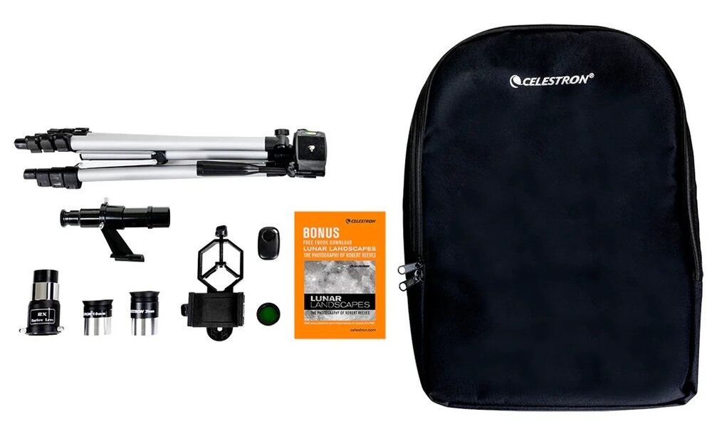 Teleskop CELESTRON Travel Scope 70 DX pełen zestaw  