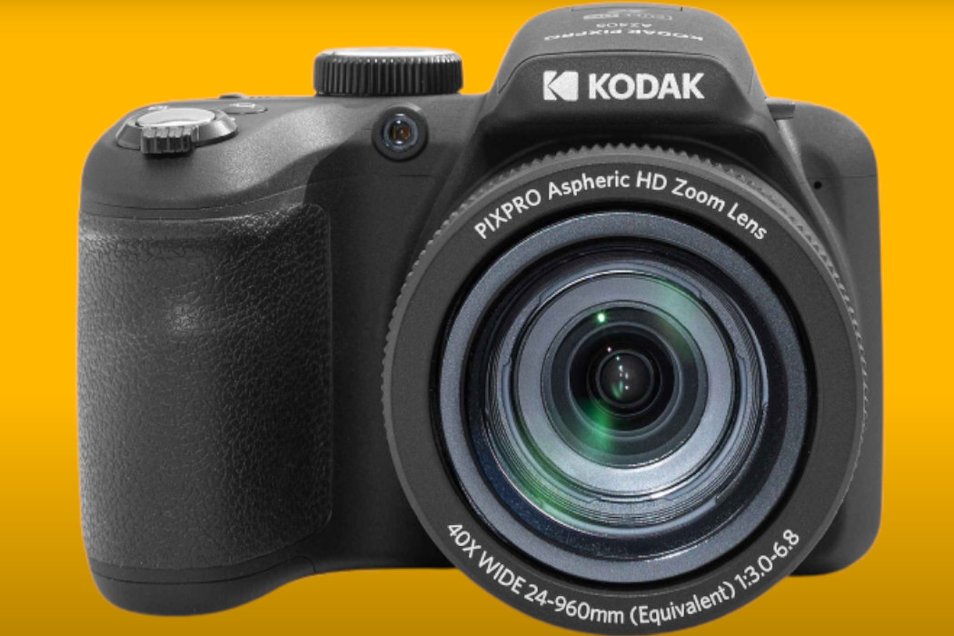 Aparat KODAK PixPro AZ405BK rozdzielczość bateria stabilizacja zoom af przysłona obiektyw makro ogniskowa