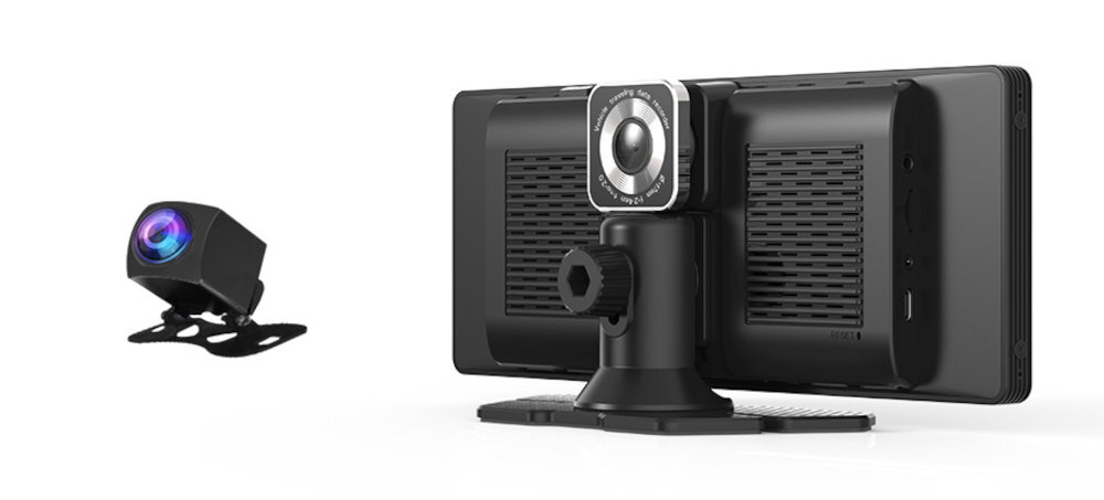 MAXCOM MC01 Vibe dynamiczne linie pomocnicze kamerą cofania trybowi lustrzanemu kamerę przednią w jakości Full HD - wyświetlacz wyświetlacz z kamerami