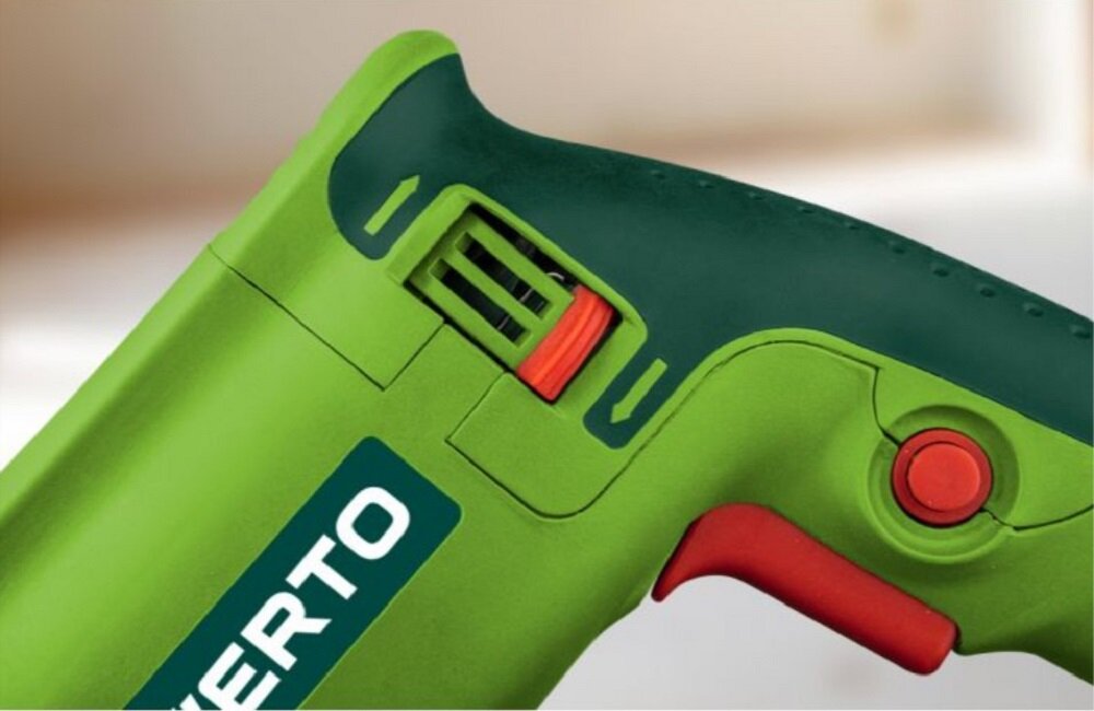 Młotowiertarka VERTO 50G369 Regulacja prędkości