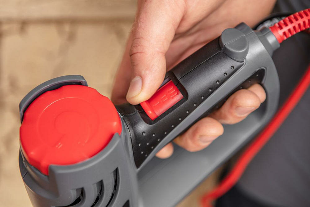 GRAPHITE-59G522 prosta obsługa wygoda przycisk rękojeść antypoślizgowy materiał komfort bezpieczeństwo