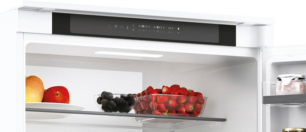 LODÓWKA HAIER HBW5519D Górne oświetlenie szybko bezproblemowo znajdź produkt sky LED widoczność jasne światło