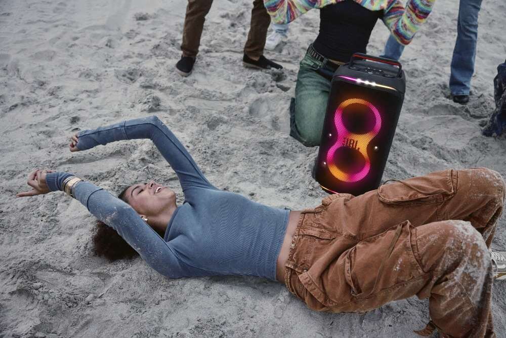 Power audio JBL Partybox Stage 320 sprzęt mobilny port USB-A aux 3,5 mm bluetooth 