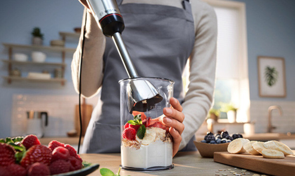 blender BOSCH ErgoMaster MSM6M620 praktyczny pojemnik pojemnosc 600 ml