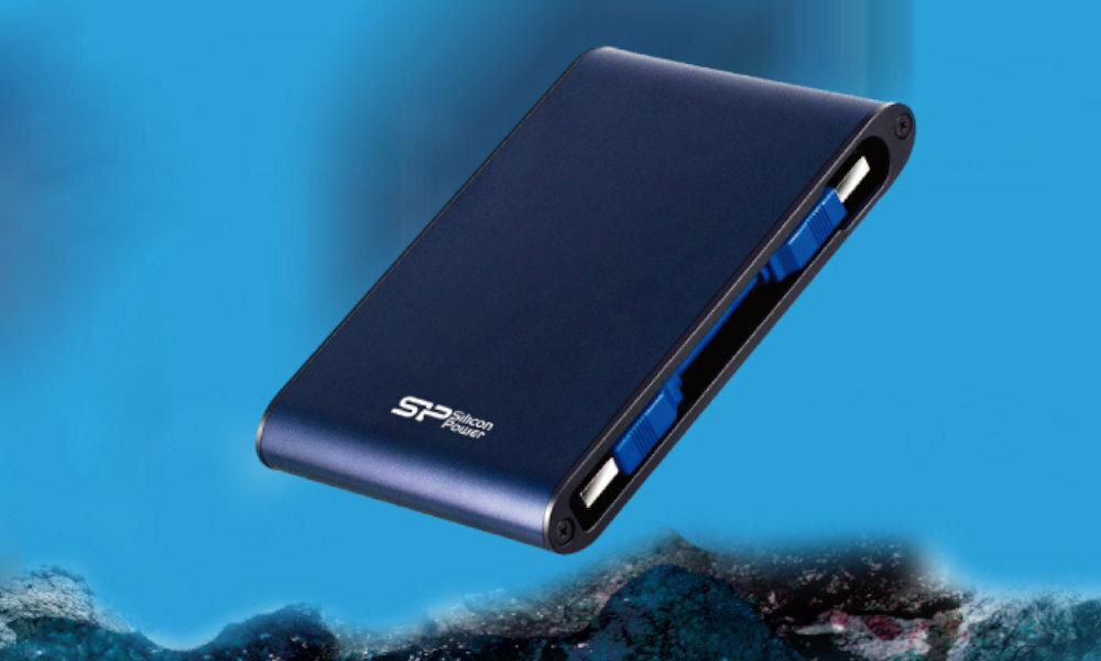 SILICON POWER Armor A80 1TB HDD bok