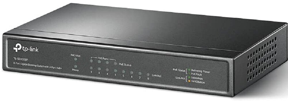 Switch TP-LINK TL-SG1008 - zarzadzanie zuzyciem energii