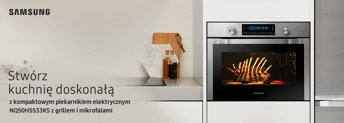 Kompaktowy piekarnik elektryczny z grillem i mikrofalami Chef Collection, 50 l KV_1200