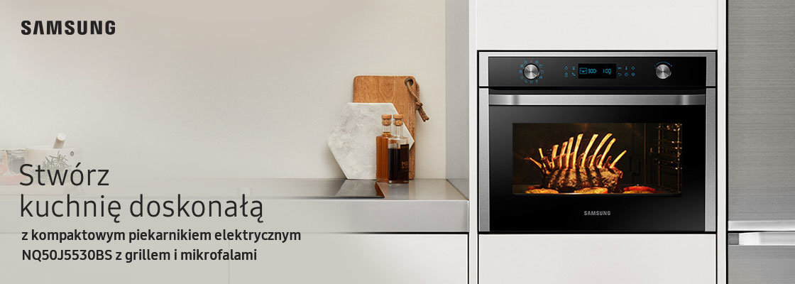 Kompaktowy piekarnik elektryczny z grillem i mikrofalami Chef Collection, 50 l KV_1200