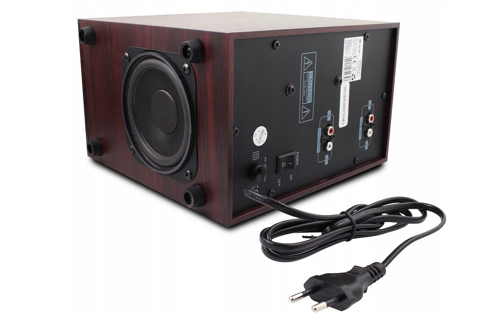 Głośniki TRACER 2+1 City dzwiek przestrzenny samodzielny subwoofer