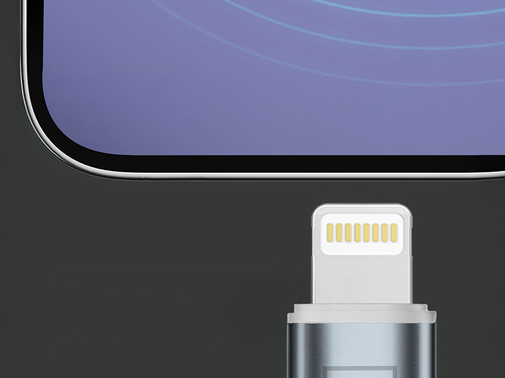 Kabel USB-C - Lightning 3MK Hyper Cable N-Series 20W 1 m Biały aluminiowe końcówki, precyzja i dikładność, trwałe i stabilne połączenie, stylowy design