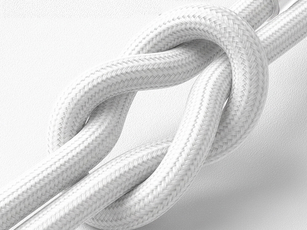 Kabel USB - USB-C 3MK Hyper Cable N-Series 18W 1 m Biały aluminiowe końcówki, precyzja i dikładność, trwałe i stabilne połączenie, stylowy design