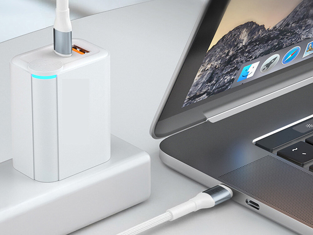 Kabel USB-C - USB-C 3MK Hyper Cable N-Series 60W 1 m Biały optymalna moc, komfortowe użytkowanie, poręczny kabel, technologia Power Delivery