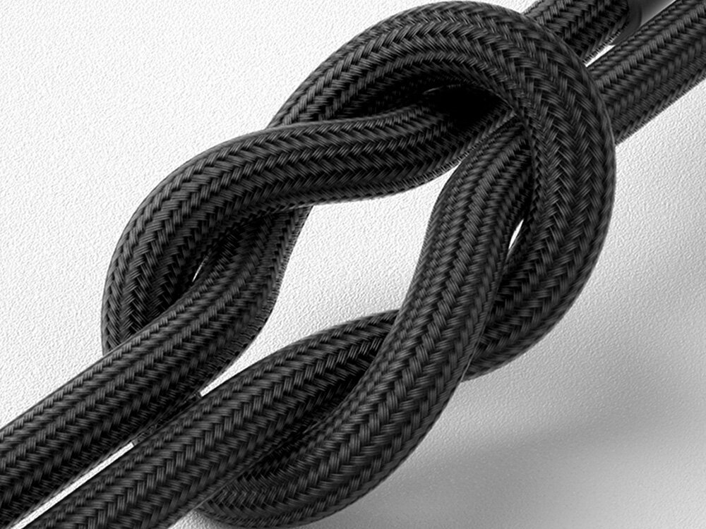 Kabel USB-C - USB-C 3MK Hyper Cable N-Series 100W 1 m Czarny bezpieczny przesył danych, wysoka jakość, spełnienie wymaganych norm