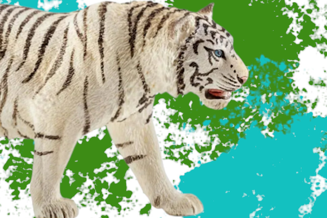 Figurka Biały tygrys SCHLEICH 14731 wyobraźnia zabawa figurka