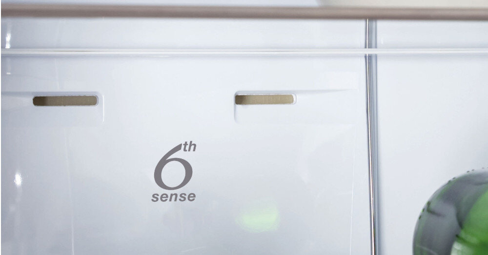 LODÓWKA WHIRLPOOL WB70I 953 X Aqua 6 Zmysł czujniki kontrola system warunki przechowywanie świeżość produktów