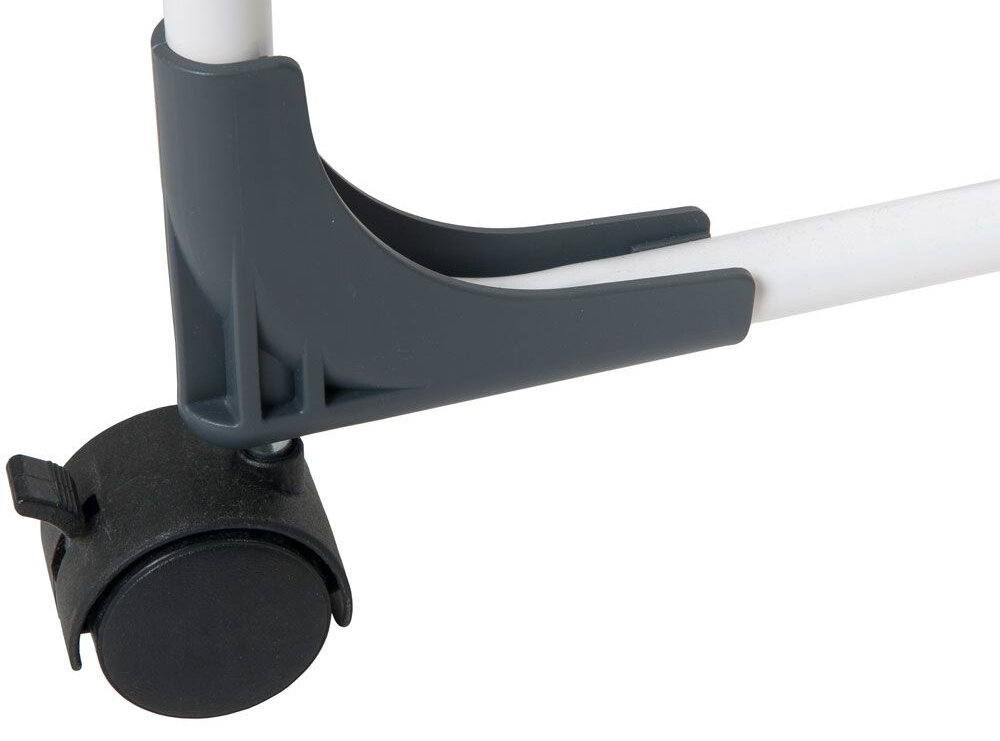 Suszarka na pranie VELKEA V300 Biały cztery kółka hamulce blokada