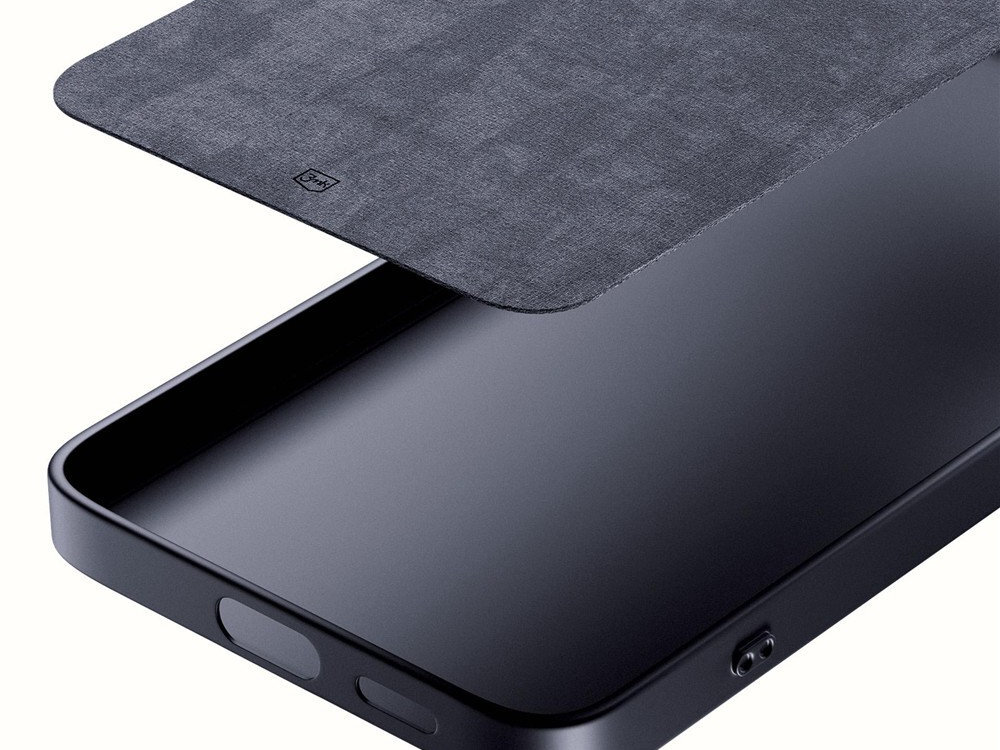 3MK Matt Case Pro 3mk Matt Case Pro™ zewnątrz wewnątrz Wyściółka z mikrofibry przed zarysowaniami amortyzuje wstrząsy - miekka wyściółka wewnątrz