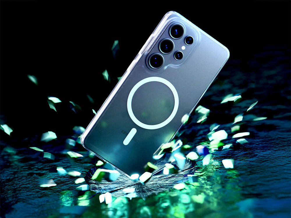 3MK Armor MagCase specjalnie wzmocnione narożniki zapobiegając wygięciu ramki telefonu rygorystycznego testu Military Grade - Logistic Transit Drop Test Armor MagCase™ - etui na telefonie podczas upadku