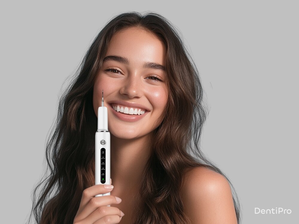 Skaler do zębów ALPHA DentiPro AWS-03 5 poziomów pracy, bogaty zestaw akcesoriów, ergonomiczna konstrukcja