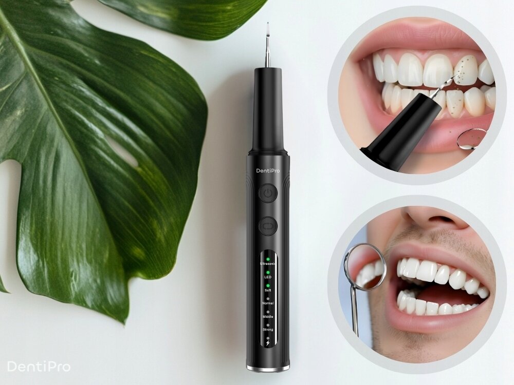 Skaler dentystyczny ALPHA DentiPro AWS-02 wbudowane światło LED, skuteczne działanie, wsparcie higieny jamy ustnej