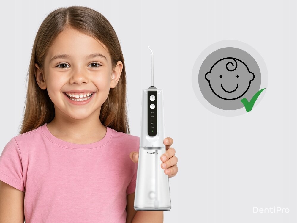 Irygator ALPHA DentiPro SWF-04 Biały irygacja bez dolewania wody, krótszy czas przygotowania, większa wygoda