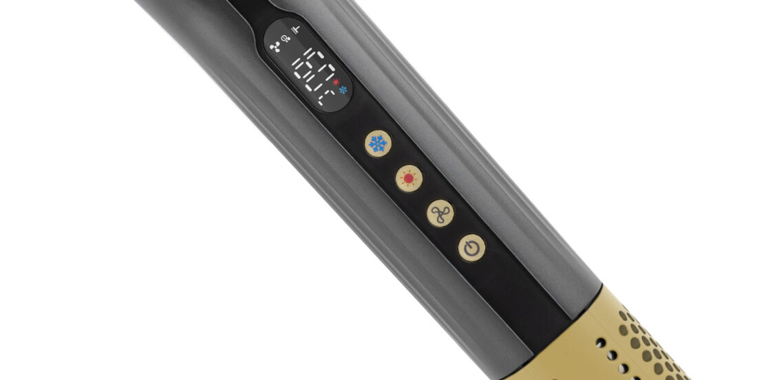 Prostownica WEBBER HS700 190 stopni 5-stopniowa regulacja temperatury grube i kręcone włosy wygładzenie kontrola stylizacja efekty