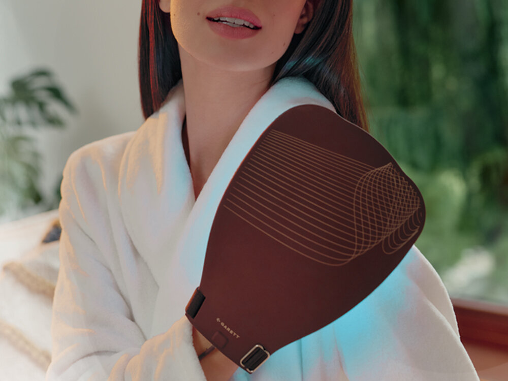 Maska LED GARETT BEAUTY Skin Ritual Hands Brązowy aktywuje procesy regeneracyjne, pobudza mikrokrążenie, poprawa elastyczności i kondycji, bezpieczny zabieg