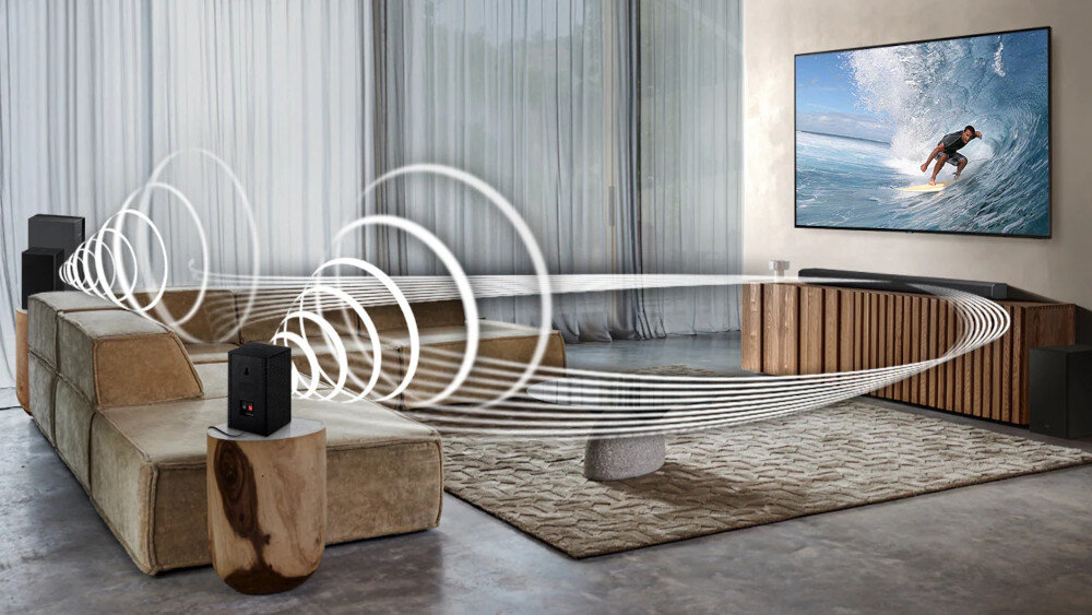 Soundbar SAMSUNG HW-Q600A - Dźwięk przestrzenny