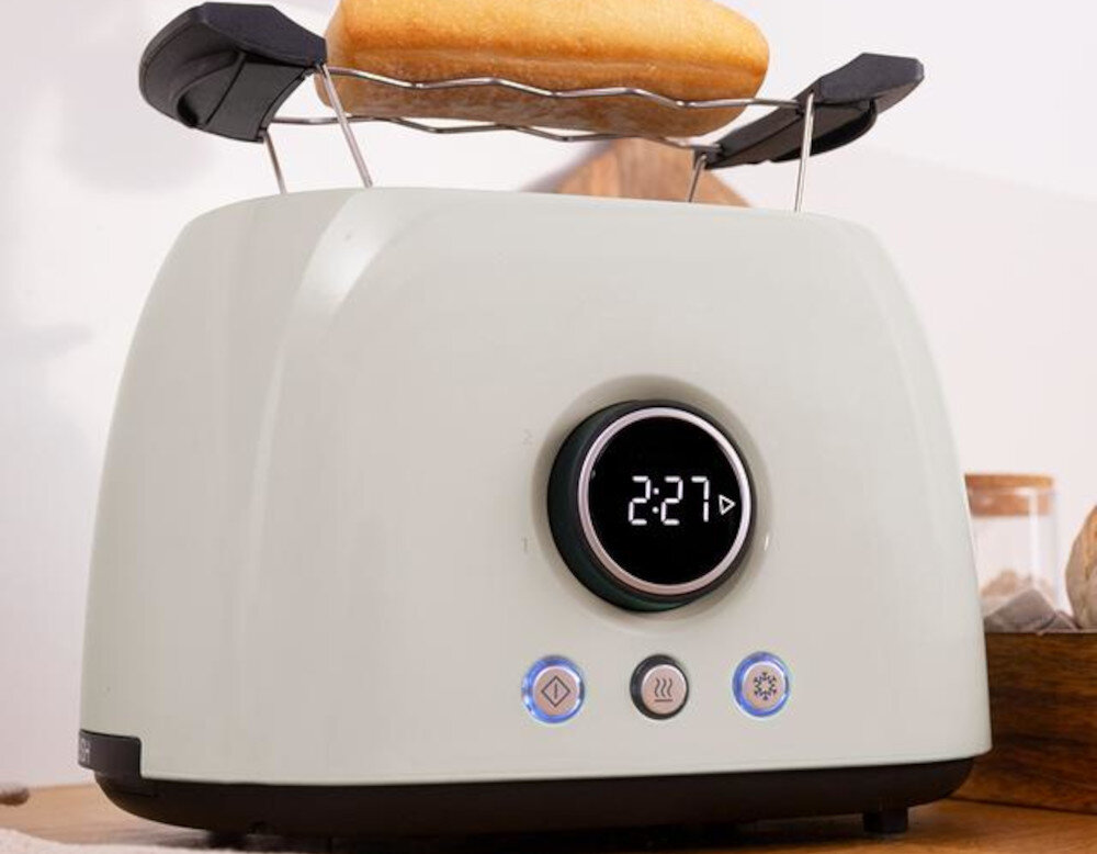 Toster CECOTEC ClassicToast 8000 Double Beżowy Szybkie opiekanie chleba Moc 800 W Stabilna praca planowanie posiłków