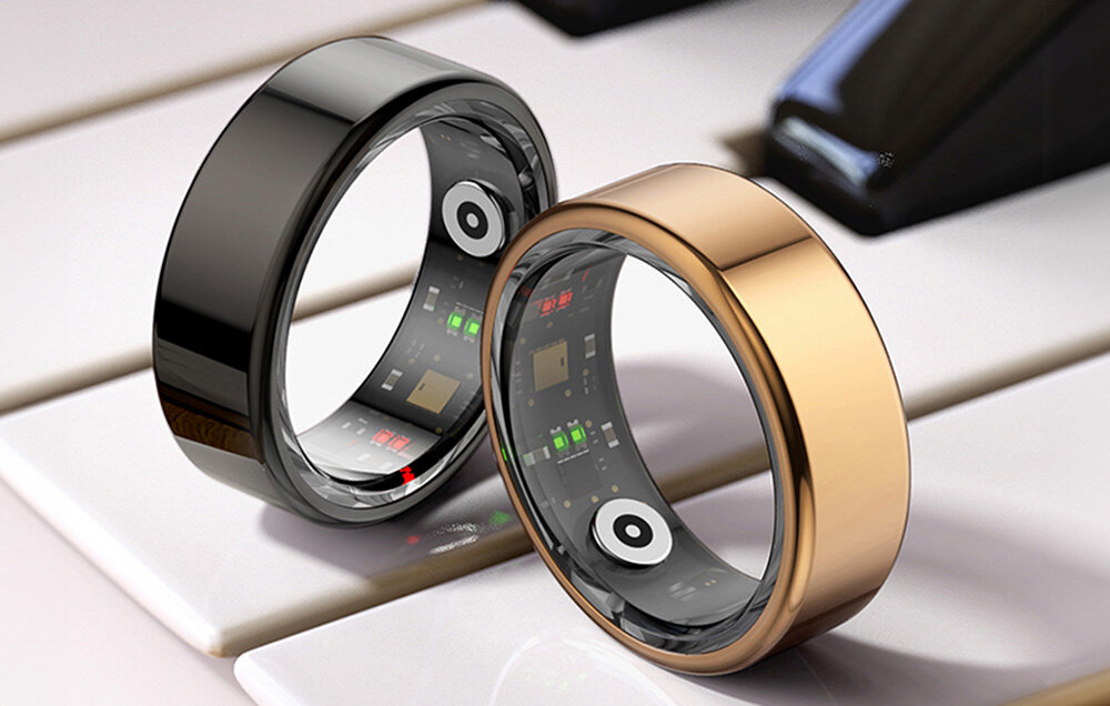 Smartring COLMI R02 kondycja zdrowie pomiary ring jakosc odpornosc klasa